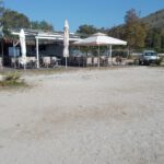 Stelios Beach Canteen in Georgiopolis auf Kreta: Hier werden die "Kreta-Meisterschaften", organisiert von Achim Facklam, ausgetragen.